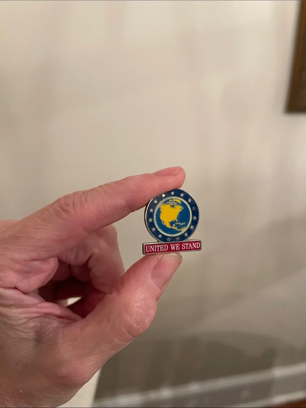 Vintage brand pin